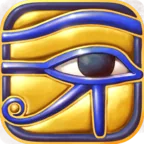 App-Icon von Predynastic Egypt: Horusauge in Gold